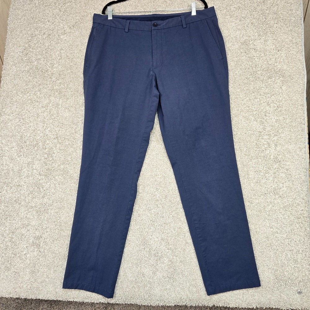 Vineyard Vines OTG Pants Mens 38x32 Blue On The Go Pant Performance